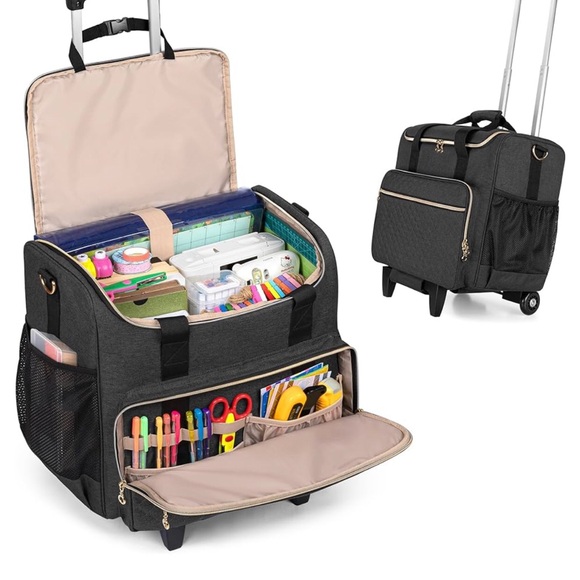 Amazing Work Bag with Detachable Dolly. CRAFT BAG, LAPTOP BAG - Picture 2 of 5